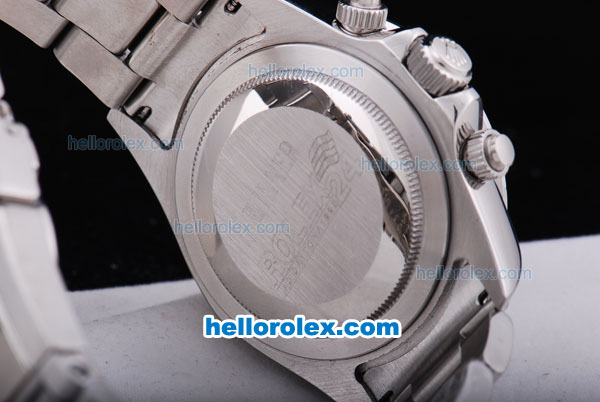 Rolex Daytona Chronograph Automatic Movement Full White -New Version - Click Image to Close